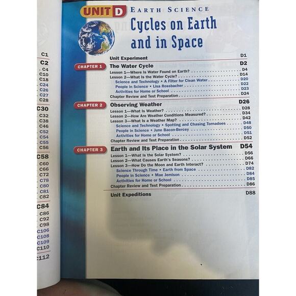 Harcourt Science: 2005 Student Edition Grade 3 Physical Science HC Text Book - Picture 6 of 12